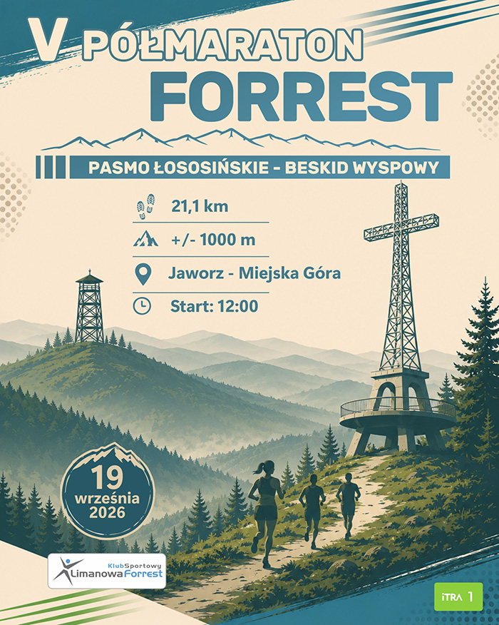 Grafika V Półmaraton Forrest